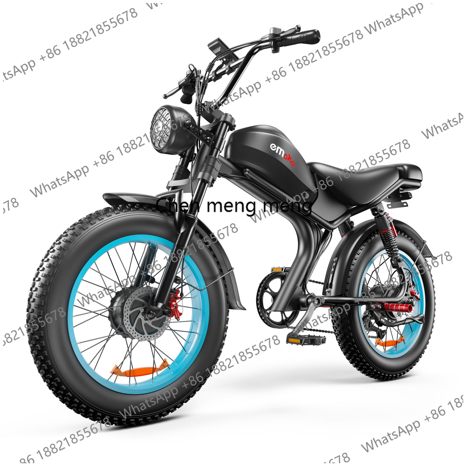 Dual Motor Electric Motorcycle Frame - 20-inch elektrische fiets met enkele &