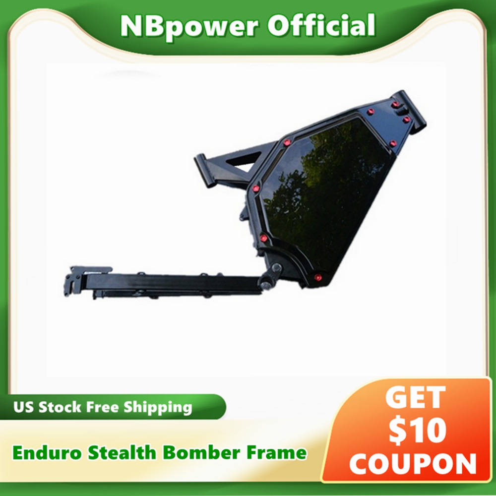 8000W Stealth Bomber Ebike - Ons Stock Nbpower Enduro Ebike Frame,
