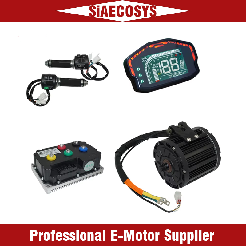 Mid Drive Motor Kit 72V 3000W - QSMOTOR QS138 Mid Drive Motor met