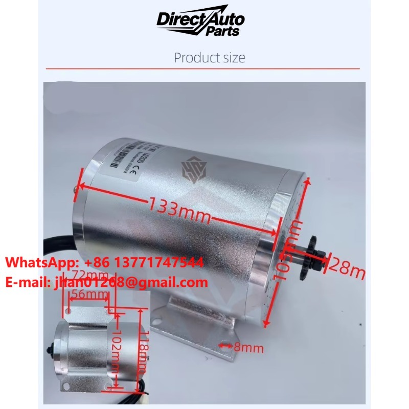 3000W 60V/72V High Power Elekt - Electric Motorcycle Conversion Kit 72V recensie en prijs