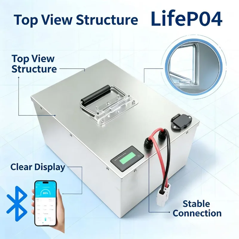 72V LiFePO4-batterij, 60Ah, li - 72V 60Ah Lifepo4 Battery Pack recensie en prijs