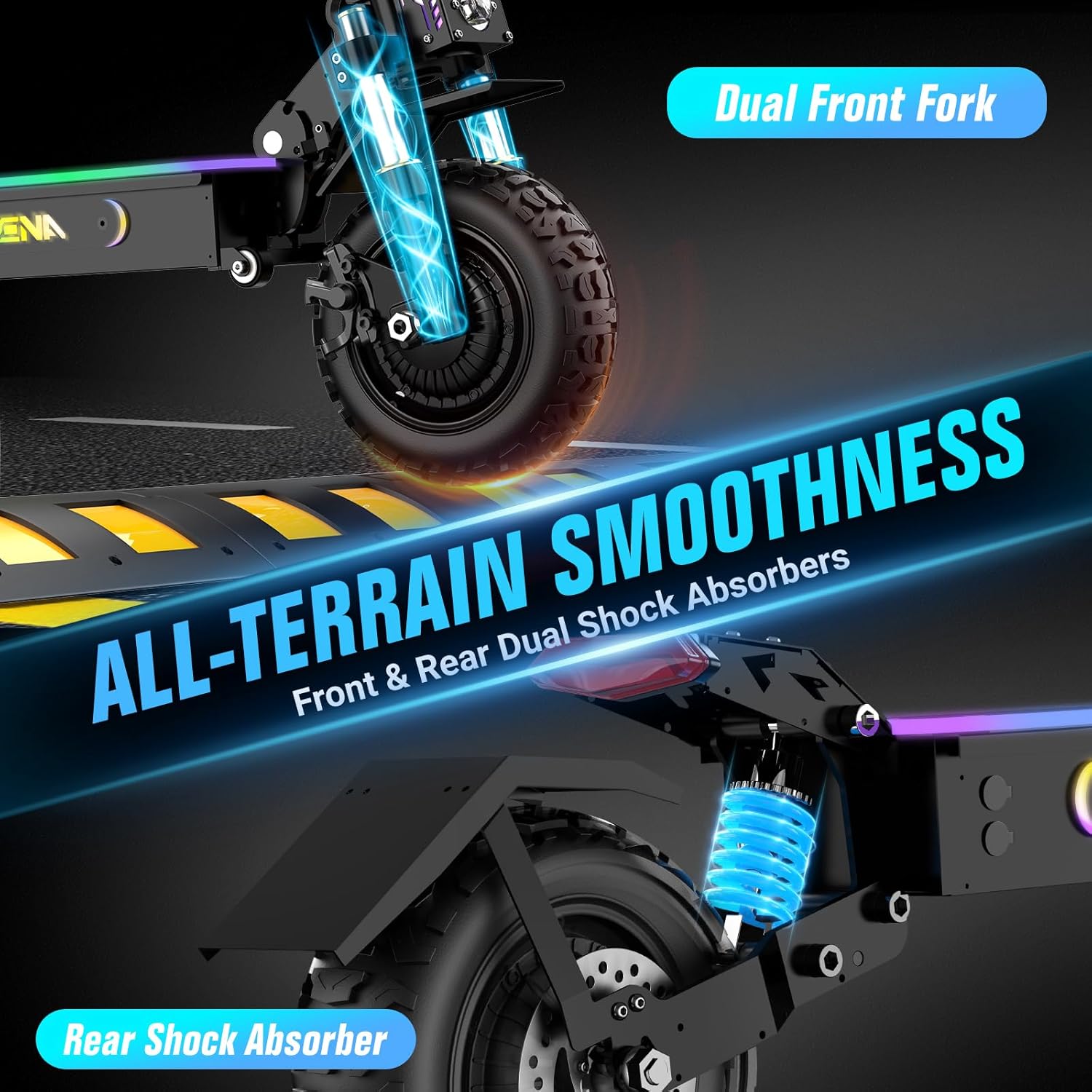 ONECNA GT7 5600W opvouwbare el - 60V 5600W Dual Motor Electric Scooter recensie en prijs