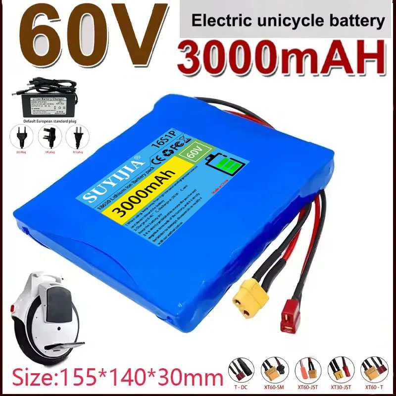 Lithium-accu voor elektrische  - 60V 30Ah Electric Scooter Battery recensie en prijs
