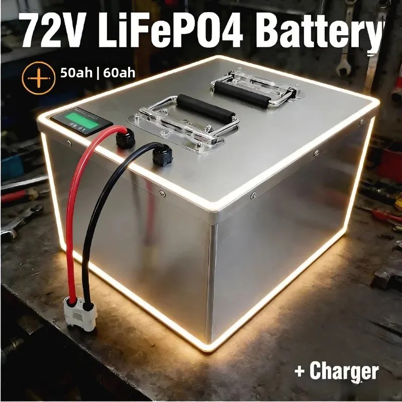 72 V 50Ah 50A 60Ah 60 Ah 60A l - 72V 60Ah Lifepo4 Battery Pack recensie en prijs